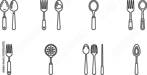 Black and white of musical instruments and accessories