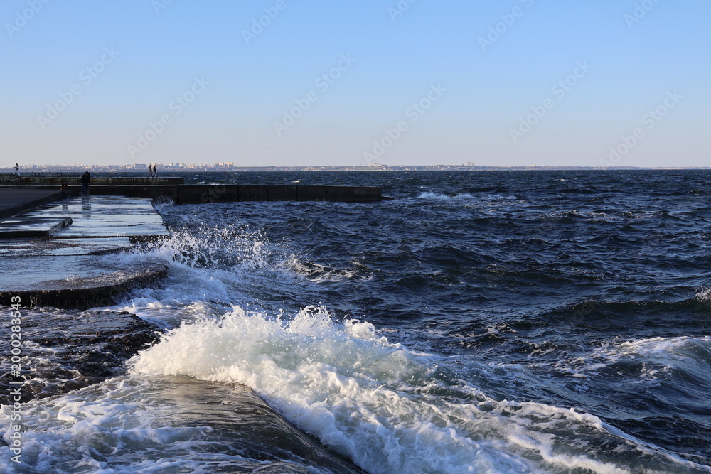 Fototapeta premium Sea and Waves.