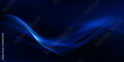 Modern abstract line background vector illustration.