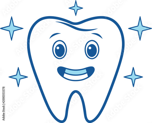Professional Dental Care Clinic Symbol. Healthy Tooth Protection Hygiene Concept. Medical Dentistry Oral Health Layout. Human Tooth Anatomy Clinical Design. Dental Implant Surgery Treatment Element