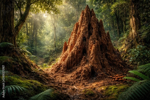 Eco system focus on a termi...