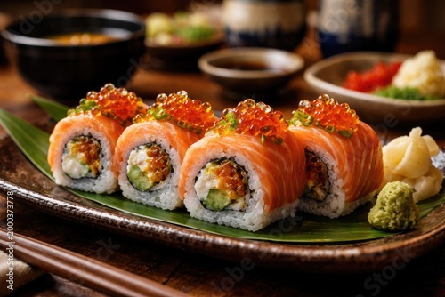 Focused image of Japanese d...