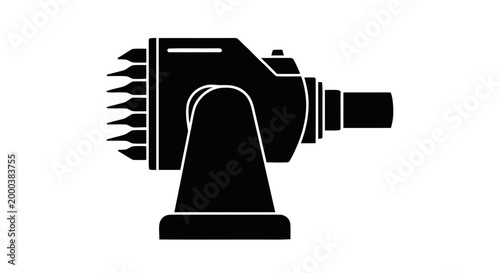 Black Hair Clipper Machine.