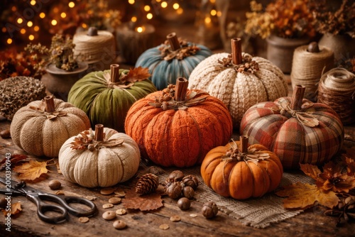 Handmade pumpkin assortment...