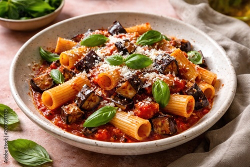 Delicious pasta alla Norma ...