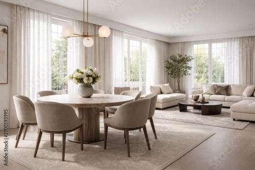 Contemporary styled living ...