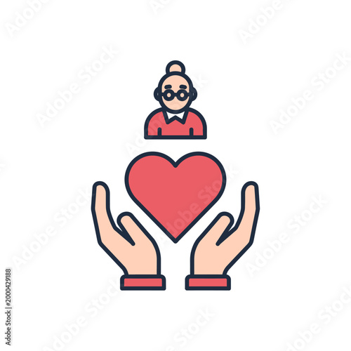 charity care and love concept.