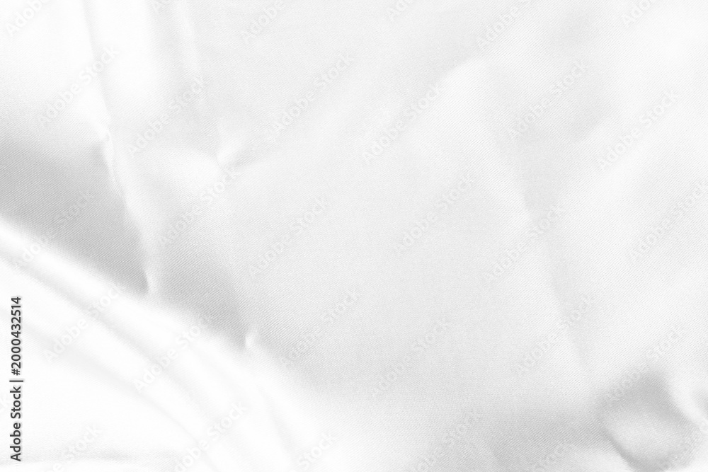 Obraz premium white bedding sheets texture for background