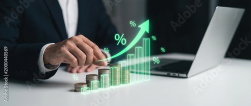 Analyzing investment strategies for financial growth business environment digital content professional workspace strategic insights