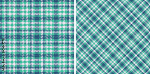 Seamless tartan textile of background pattern vector with a plaid texture fabric check. Set in kids colors. Geometric unique identity design.