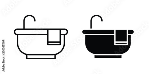 Jacuzzi icon pack, best for Graphic designs. Vector