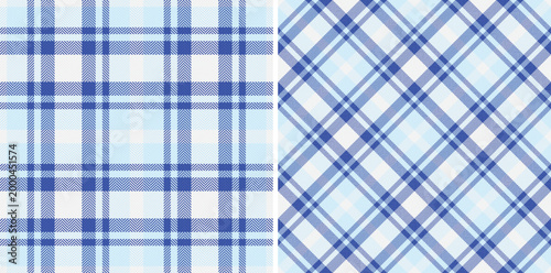 Tableau sur toile Texture seamless textile of vector plaid tartan with a pattern background check fabric