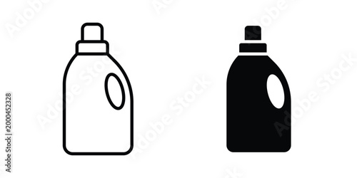 liquid detergent icon pack, best for Graphic designs. Vector