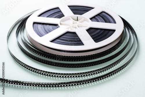 Old Film Reel closeup