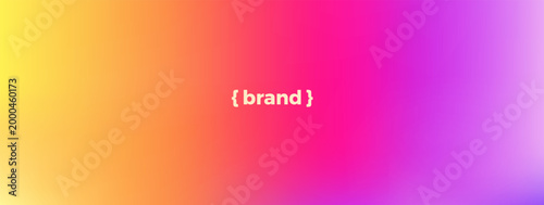 Fotografija Warm gradient with y2k aesthetic