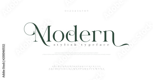 Modern typography luxury classic lettering serif fonts decorative wedding vintage retro logos, design for fashion beauty shop and brand .
