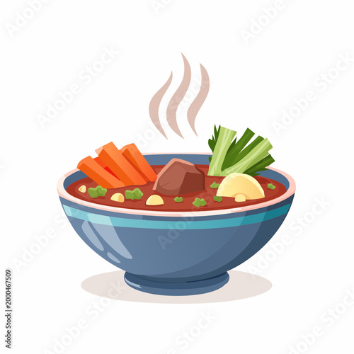 Deftiger Rindereintopf mit Wurzelgemüse