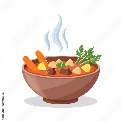 Deftiger Rindereintopf mit Wurzelgemüse