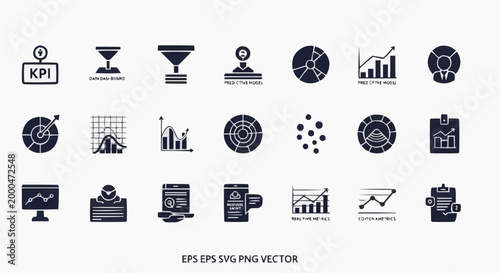 Black vector food and drink icon set featuring business and web design silhouettes for travel and media applications