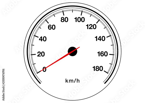 スピードメーターのベクターイラスト素材