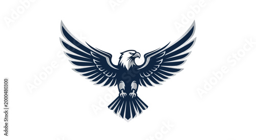 Stylized Eagle Vector Illustration