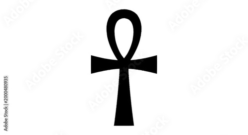 Photos Ancient Egyptian Ankh Symbol, representing life, immortality, and the connection