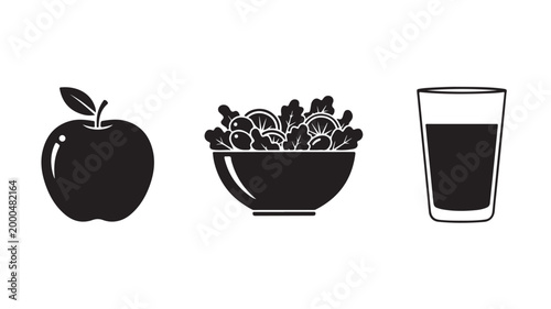 Kitchen Whisk Vector Illustration, Professional Stainless Steel Balloon Whisk Icon for Cooking and Baking