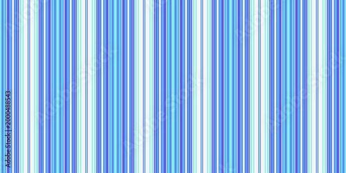 Abstract seamless pattern of vertical thin stripes in calming shades of blue and white.