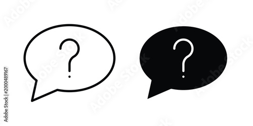 Question icon pack vectors for graphic projects.