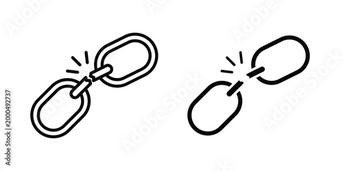 Weakness icon pack vectors for graphic projects.