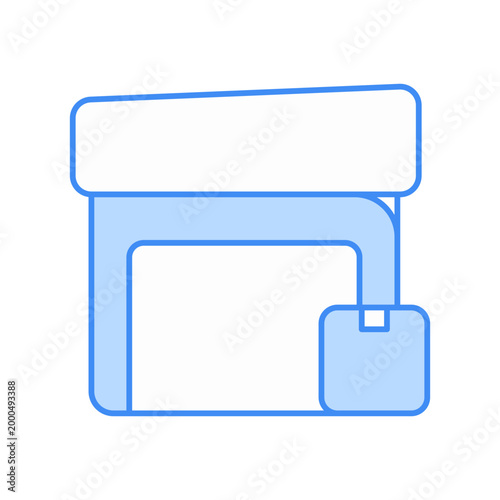 Warehouse vector icon