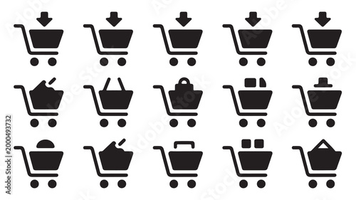 Collection of award badges and round labels with ribbons and stars for professional design.