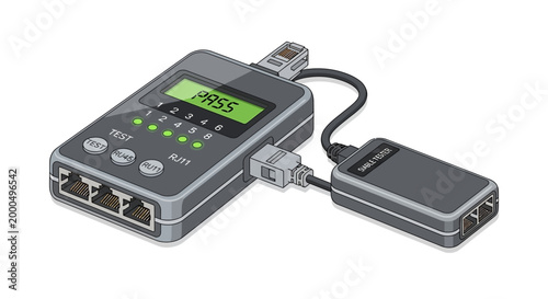 Network cable tester device tool.