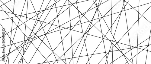 Chaotic straight diagonal strokes create dynamic monochrome vector texture with asymmetric angular composition perfect for modern minimalist artistic backgrounds and edgy graphic projects.