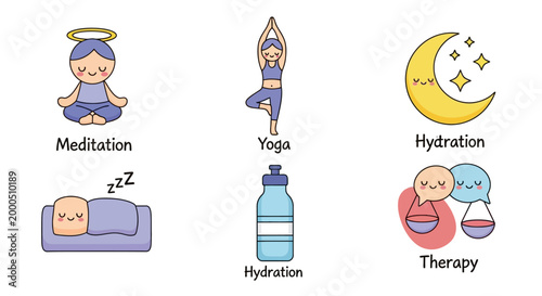 Woman Sleeping on a Bed.