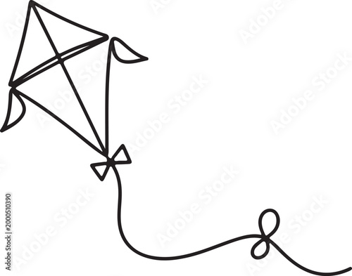 Kite icon set. kite vector icon.