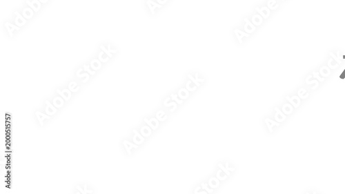 Arrow hitting the target bullseye animation