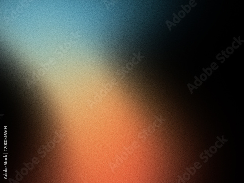 Abstrakter farbiger Grain Gradient Hintergrund mit Neon Glow und modernem Lichtverlauf 