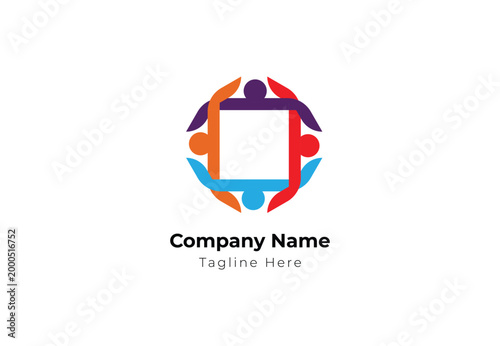 Colorful Frame Logo