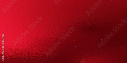 Red foil paper decorative texture background for artwork. Metallic red background foil paper for Christmas background