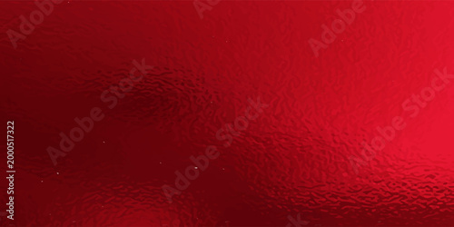 Red foil paper decorative texture background for artwork. Metallic red background foil paper for Christmas background