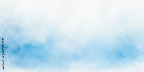 A beautiful bright blue summer sky with fluffy white clouds and clear sunlight creates a stunning sunny day atmosphere in this nature cloudscape