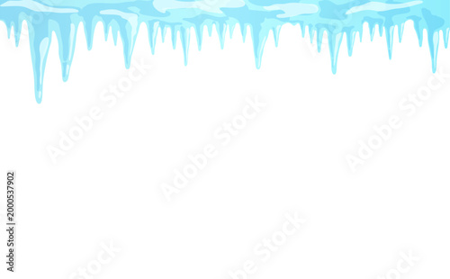 つららの透過フレーム2_横