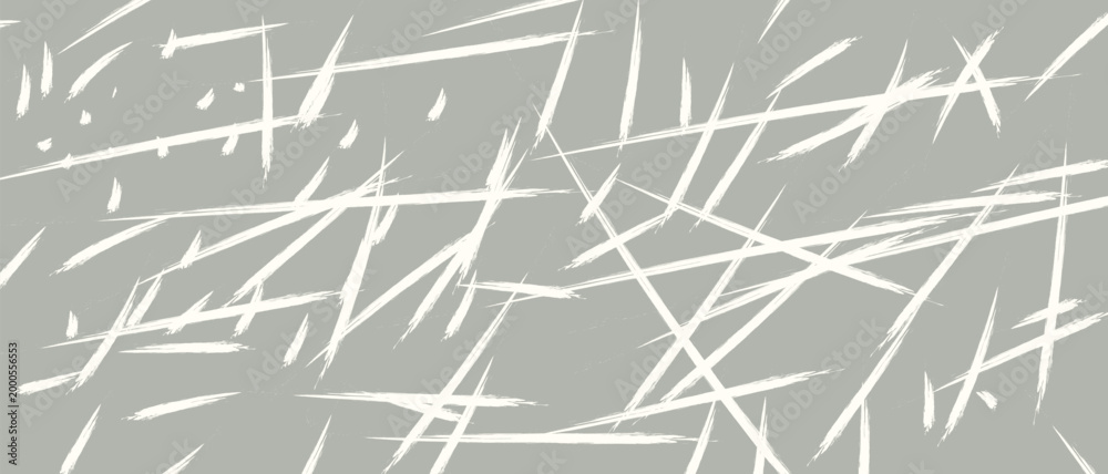 Fototapeta premium Abstract Gray Background Texture With Distressed White Scratches