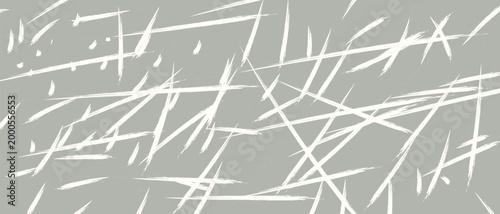 Abstract Gray Background Texture With Distressed White Scratches