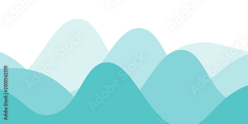  Refreshing shimmering water abstract background frame vector illustration material1