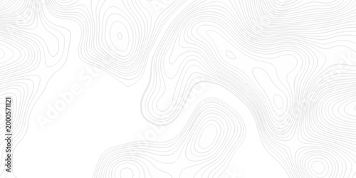 Abstract minimal The patter discovery vector topo map. white topo creative discovery White wave grid stripe line map topography. vector geographic contour mounted map background.