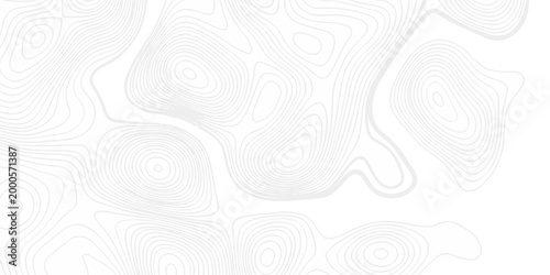 Abstract minimal The patter discovery vector topo map. white topo creative discovery White wave grid stripe line map topography. vector geographic contour mounted map background.