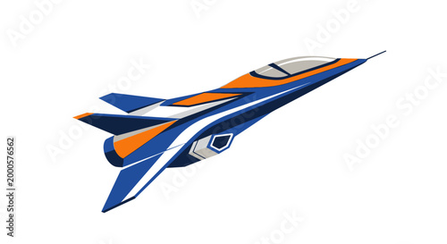 Modern Fighter Jet Model Airplane.