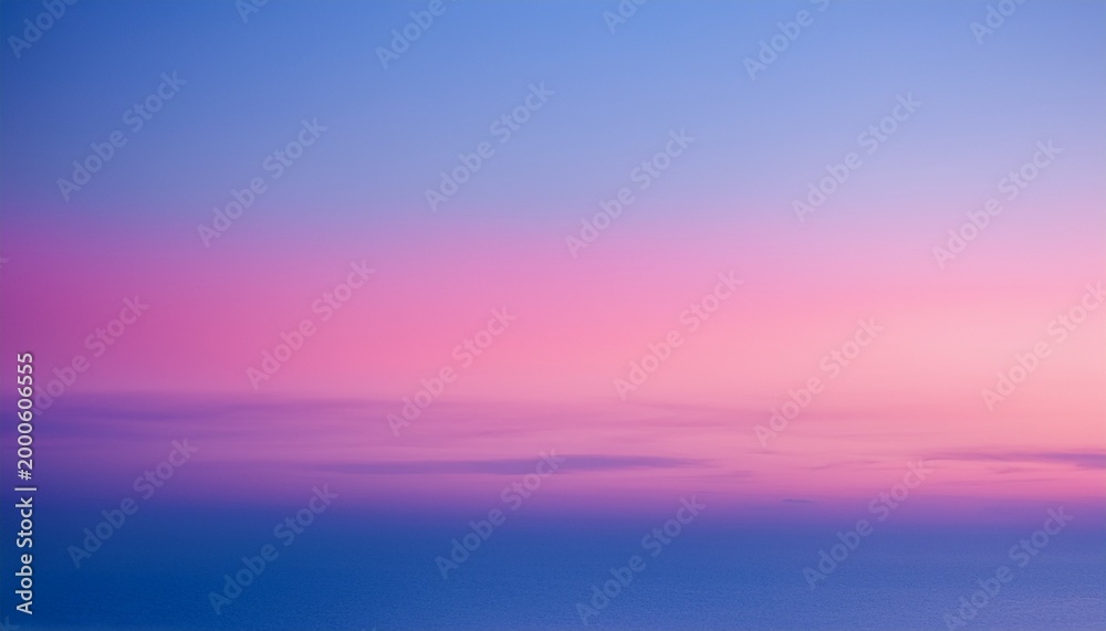 Obraz premium Soft Pastel Gradient Blend Of Pink Purple And Blue Colors Ideal For Artistic Designs